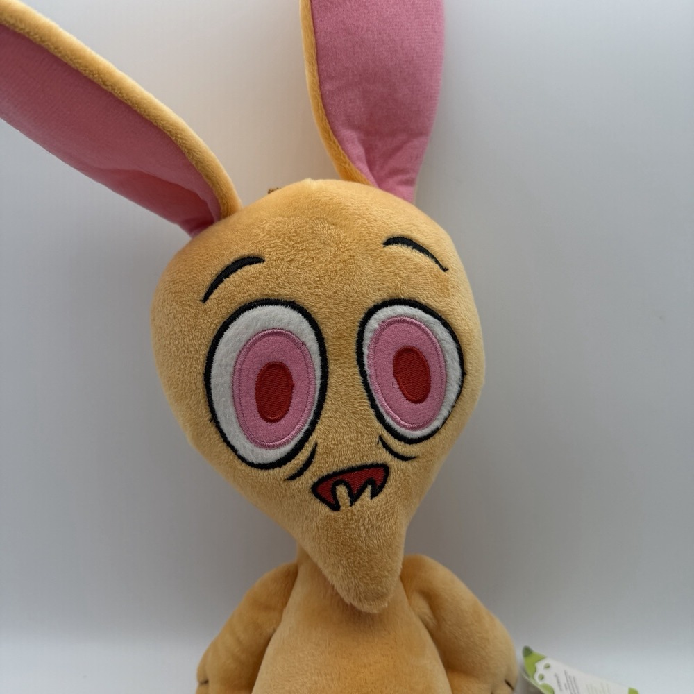 Nickelodeon Ren and Stimpy 18" Stimpy Soft Plush Toy Viacom 2019 New With Tags